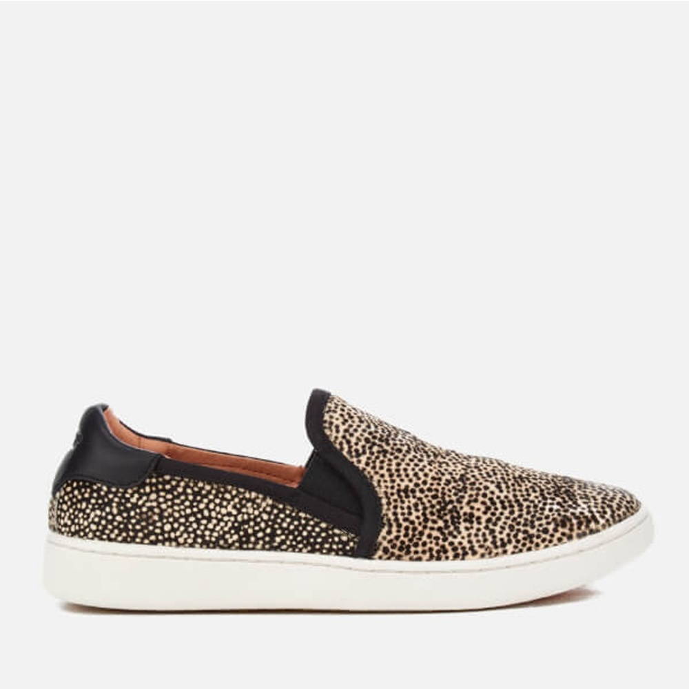 UGG Calf Hair Slip-On Trainers- 7